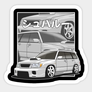 Subaru Forester SF Japan Comics Sticker